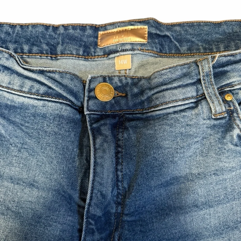 Kut from‎ the Kloth Jane High Rise Blue Jean Shorts Size 14W